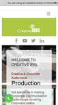 Mobile Screenshot of creativeiris.com